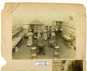 O Teatro Norte, Hospital St. Thomas, 1908 (foto sépia)