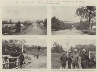 A guerra de Transvaal, cenas em Pietermaritzburg