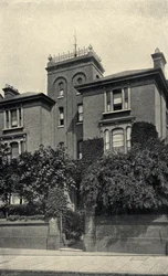 A casa de Theodore Watts-Dunton (1832-1914) em Putney Hill