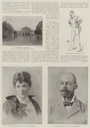 O falecido lorde Randolph Churchill