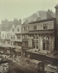 Cabeça de turcos, Aldgate, Londres, 1883