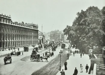 Whitehall, Westminster LB: olhando para o norte, 1890