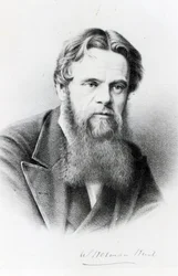 William Holman Hunt, gravando depois de uma fotografia, c.1865
