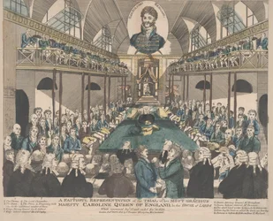 Uma Fiel Representação do Julgamento de Carolina, Rainha de Inglaterra