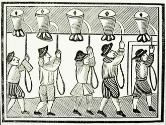 A Peal of Church Bells, de uma coleção de panfletos sobre esoterica, século c.16