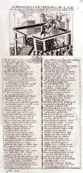 Um prognóstico sobre W. Laud, falecido bispo de Canterbury, escrito Ano Dom, 1641, que consequentemente chegou ao fim, 1645