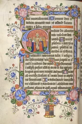 Adicionar. 42131 fol.151v Início do Salmo 80; inicial 