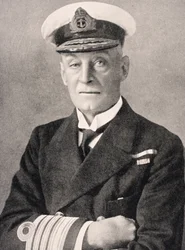 Almirante Sir Henry Bradwardine Jackson, de &39;The War Illustrated Album deLuxe&39;, publicado em Londres, 1916