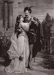 Anúncio para Romeu e Julieta, na Casa da Ópera