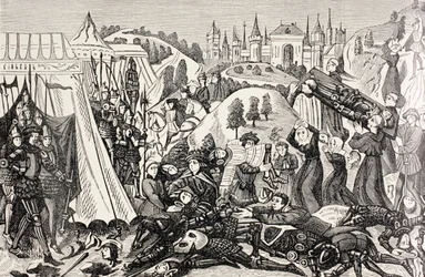 Depois da Batalha de Hastings, c.1880