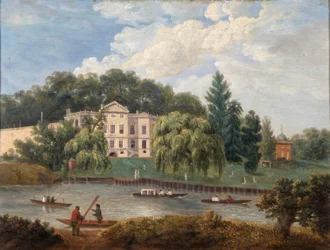 Alexander Popes House e Earl Ferrers House, Twickenham, Middlesex