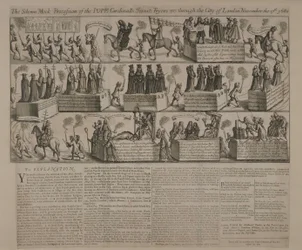 Uma procissão anti-católica, 1680