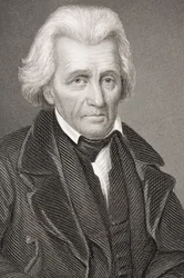 Andrew Jackson, da &39;Galeria de Retratos Históricos&39;, publicado em 1880