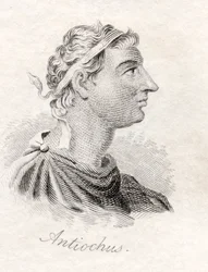 Antiochus I Soter, do "Dicionário Histórico de Crabb", publicado em 1825