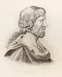 Aristipo, do &39;Crabbes Historical Dictionary&39;, publicado em 1825