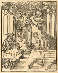 Aritmética da Filosofia Margarita de Gregor Reisch