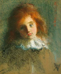 Bárbara (pastel sobre papel)