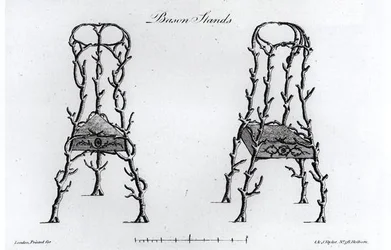 Bason Stands, de "Grotesque Architecture, or Rural Amusement", de William Wright
