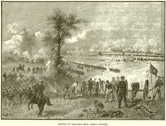Batalha de Malvern Hill (Lees Attack)