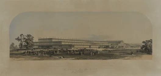 Prédio para a Grande Exposição em Londres, 1851
