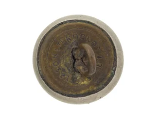 Button, voluntários de rifle de Bangalore, 1880-1920