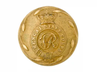 Button, Corpo de Estado-Maior de Bengala, 1861-1876