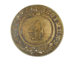 Button, outras patentes, 4º Regimento Europeu de Bengala, 1855-1861
