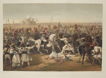 &39;Captura e morte dos Shahzadaghs&39;, 1857