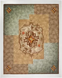 Design de tapetes (wc no papel)