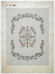 Design de tapetes (wc no papel)