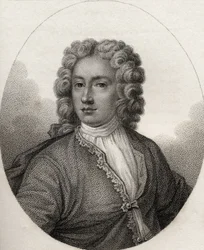 Charles Hamilton, gravado por Geremia, ilustração de "Um catálogo de autores reais e nobres, Volume V", publicado em 1806
