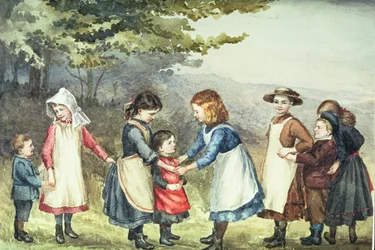 Jogos Infantis, c.1880 (wc no papel)