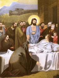 Cristo e viúva de Naim