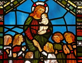 Cristo abençoando crianças