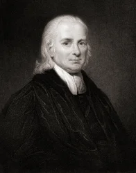 Christian Friedrich Schwartz (1726-96) da Gallery of Portraits, publicado em 1833