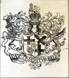Brasão de Oliver Cromwell (1599-1658)