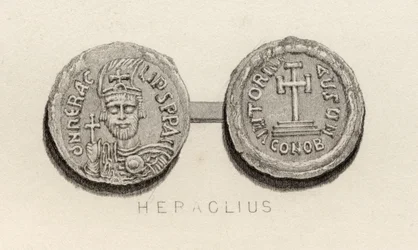 Moeda da época de Heráclio