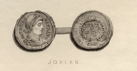 Moeda da época de Jovian