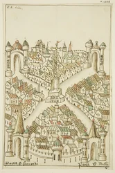 Cópias de Ilustrações do Calendário de Ricart (lápis e aguarela sobre papel)