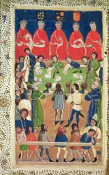 Tribunal dos Reis Banco, Westminster Hall, c.1460