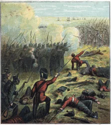 Guerra da Crimeia (1853-1856) entre a Rússia e o Império Otomano: os franceses e os britânicos aliaram-se aos turcos para cercar o porto russo de Sebastopol de 17 de Outubro de 1854 a 8 de Setembro de 1855. „O Cerco de Sebastopol“