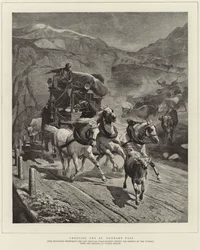 Atravessando o St Gothard Pass