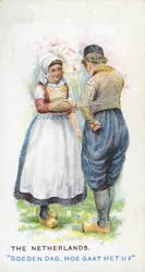 Cumprimento habitual nos Países Baixos, 1907