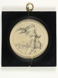 Design para uma medalha em comemoração à Batalha de Blenheim