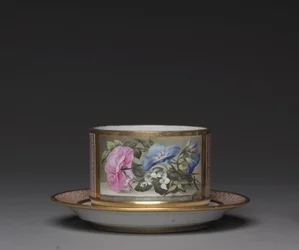 Prato, feito por Worcester Porcelain Factory, c.1810