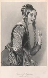 Eleanor da Aquitânia, ilustração de 