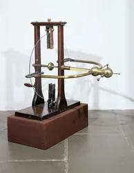 Máquina de placa eletroestática, depois de um projeto de Jan Ingenhousz (1730-99)