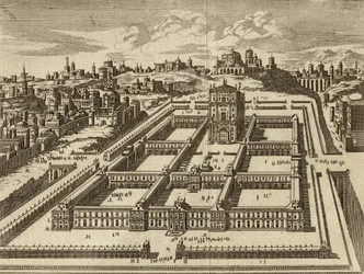 Elevação do Templo de Jerusalém como construído por Herodes