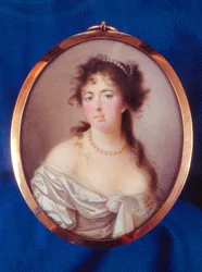 Emma Hamilton (aguarela em velino)