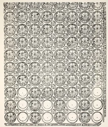 Almanack Gravado, 1591 (cópia de Bagford)